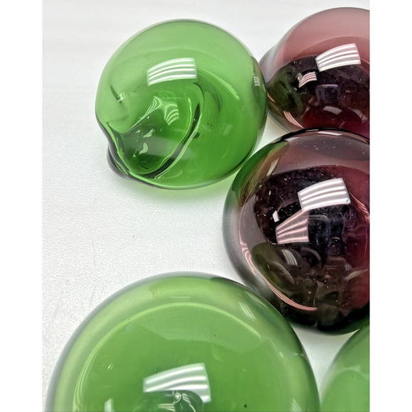 Vintage Lot of 10 Pier 1 Candlescaping Floating Bubbles Blown Glass Floats Orbs - Picture 3 of 12